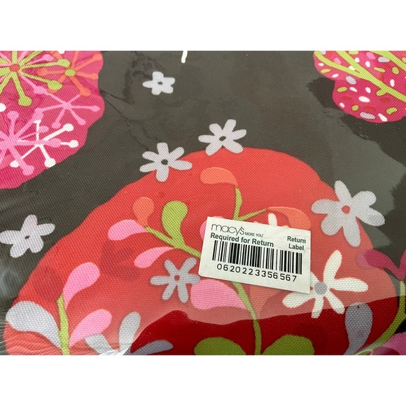 NOS 🦓 Jungle Boho Jungalow Vintage Shower Curtain - Picture 5 of 6